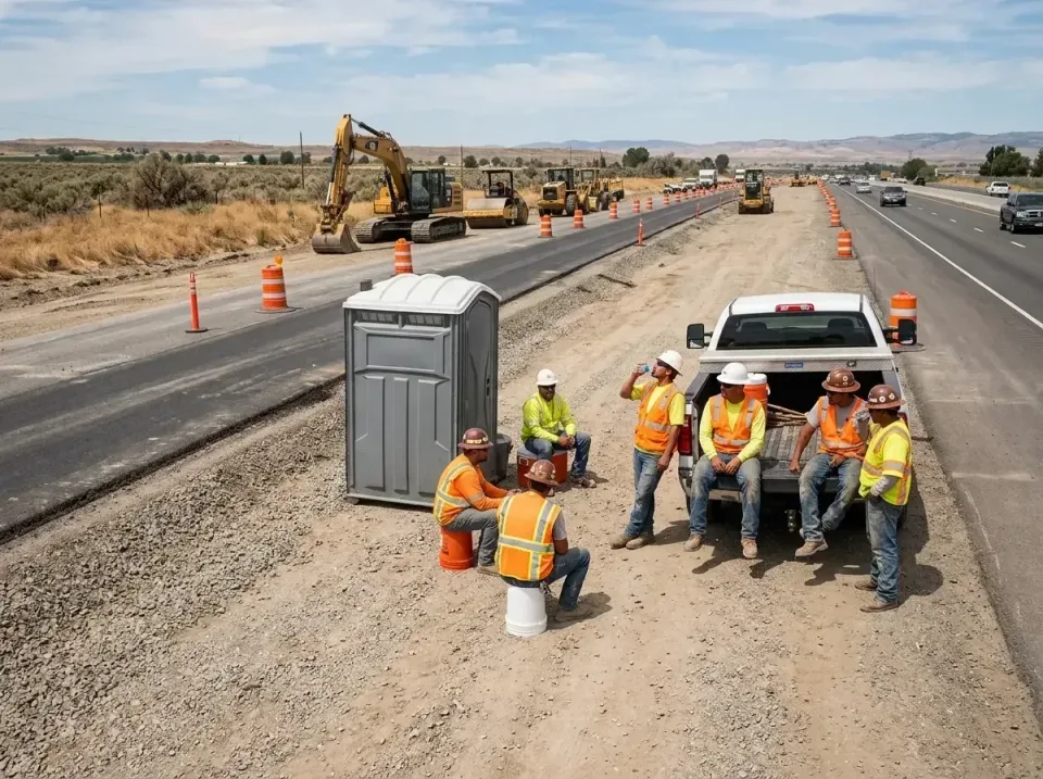 highway-road-construction-crew-007 — frequently asked questions, Porta Potty and Restroom Rentals in Bald Knob, AR